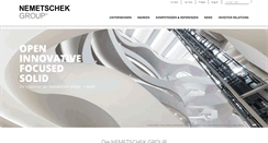 Desktop Screenshot of nemetschek.com